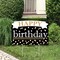 Big Dot of Happiness Adult Happy Birthday - Gold - Birthday Party Yard Sign Lawn Decorations - Happy Birthday Party Yardy Sign